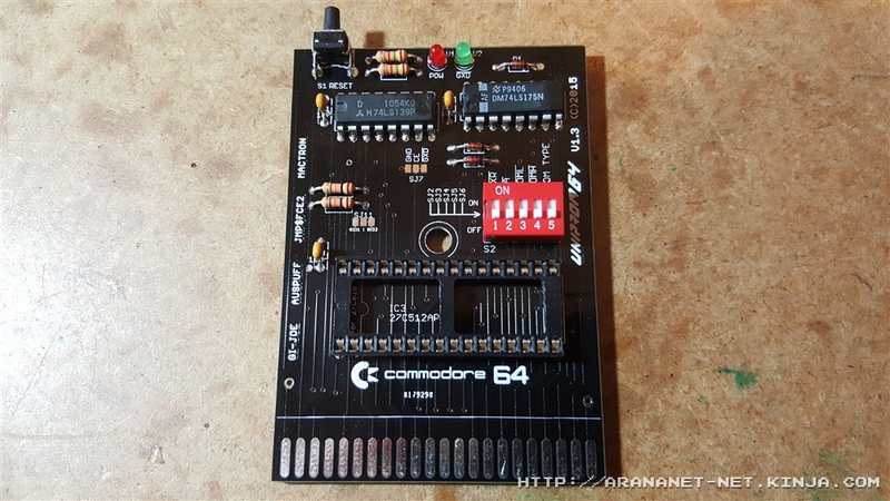 Illustration for article titled Montaje y review del cartucho uniprom64 para c64 / c128